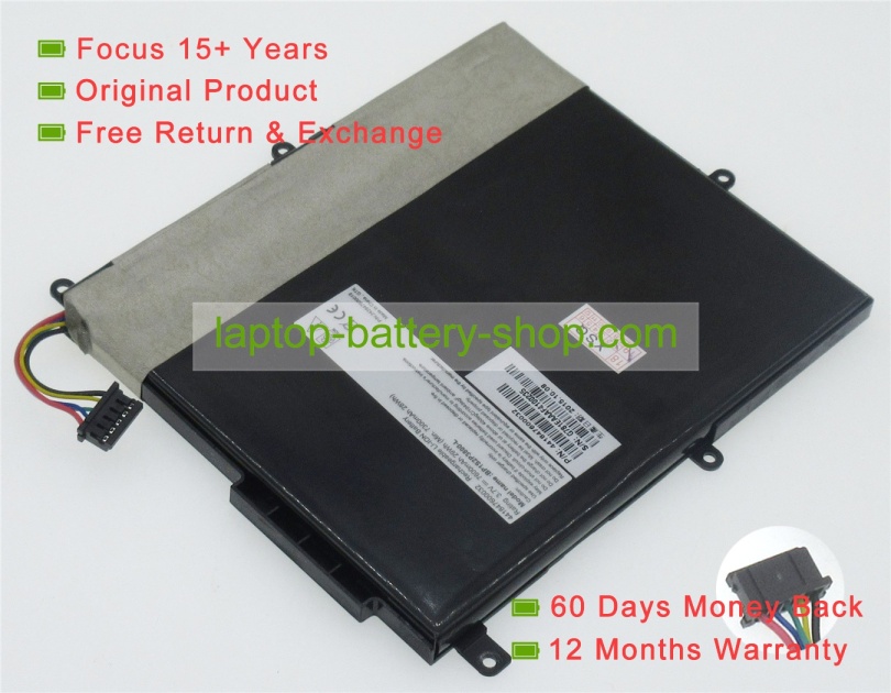 Getac BP1S2P3800-L, 441847600012 3.7V 7600mAh replacement batteries - Click Image to Close