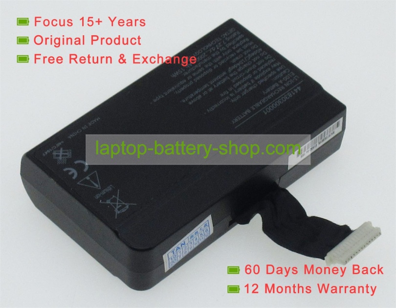 Getac 441830300001 7.2V 2000mAh replacement batteries - Click Image to Close