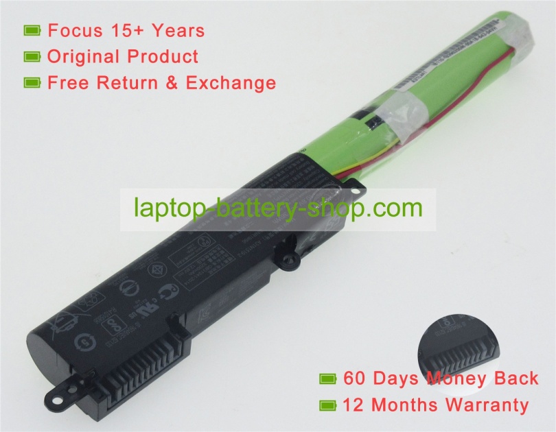 Asus A31N1519, A31N1519-2 11.25V 2900mAh replacement batteries - Click Image to Close