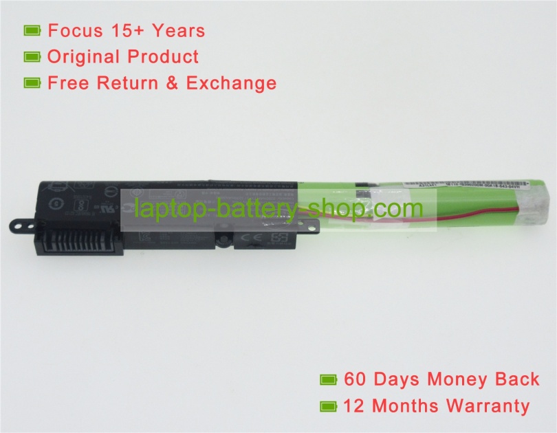 Asus A31N1519, A31N1519-2 11.25V 2900mAh replacement batteries - Click Image to Close