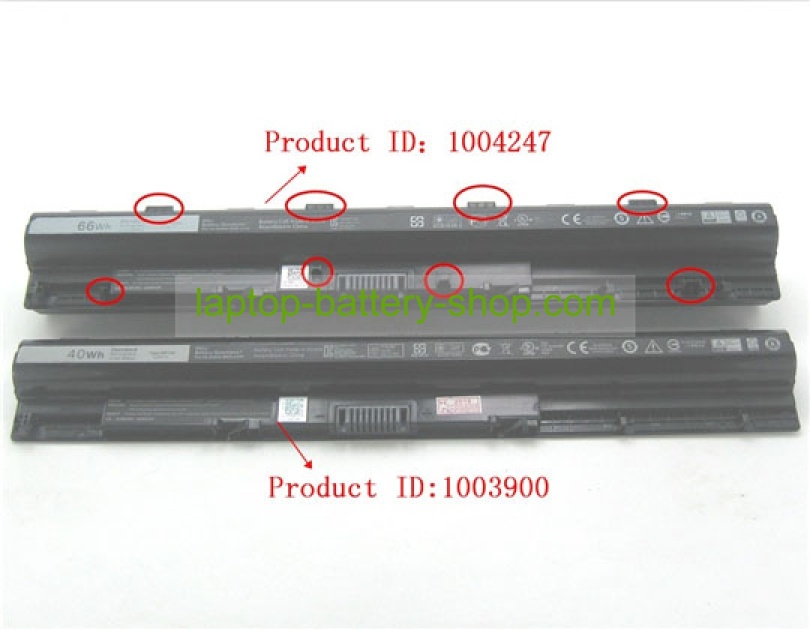 Dell M5Y1K, GXVJ3 11.1V 5605mAh original batteries - Click Image to Close