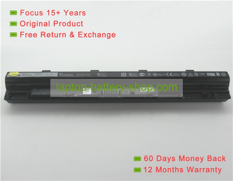 Dell M5Y1K, GXVJ3 11.1V 5605mAh original batteries - Click Image to Close