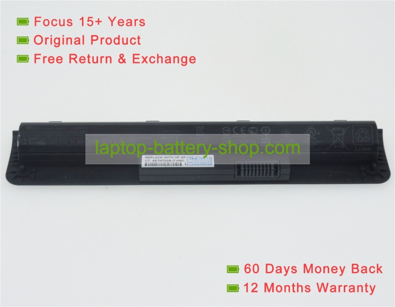 Hp DB06, DB03 11.25V 3030mAh replacement batteries - Click Image to Close
