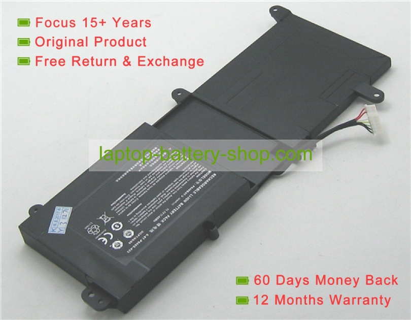 Thunderobot P640BAT-3, 6-87-P640S-4231A 11.1V 3915mAh replacement batteries - Click Image to Close