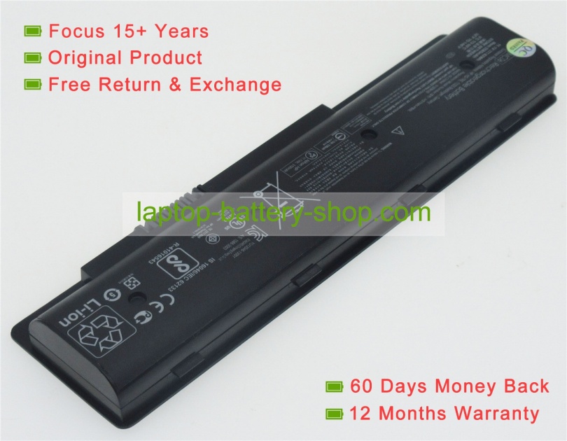 Hp 804073-851, 807231-001 11.1V 5100mAh replacement batteries - Click Image to Close
