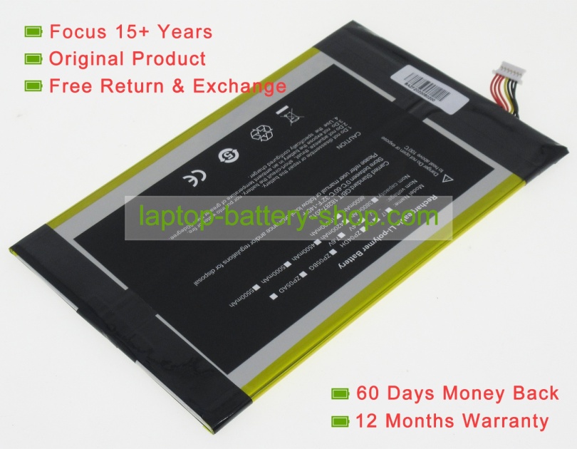 Hasee B100-1S2P-7800 3.7V 7800mAh replacement batteries - Click Image to Close