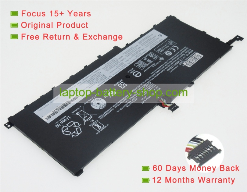 Lenovo SB10F46467, 01AV439 15.2V 3425mAh replacement batteries - Click Image to Close