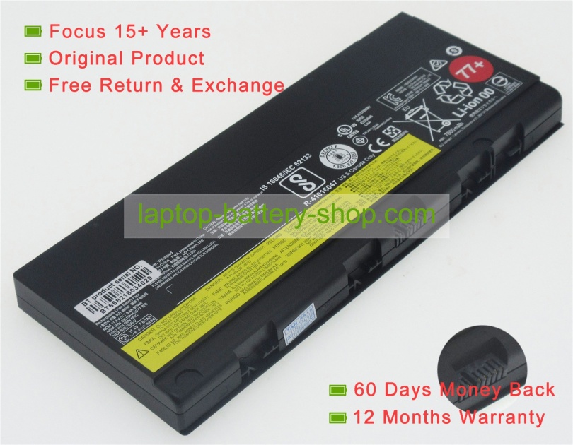 Lenovo 00NY491, SB10H45077 11.25V 8000mAh replacement batteries - Click Image to Close