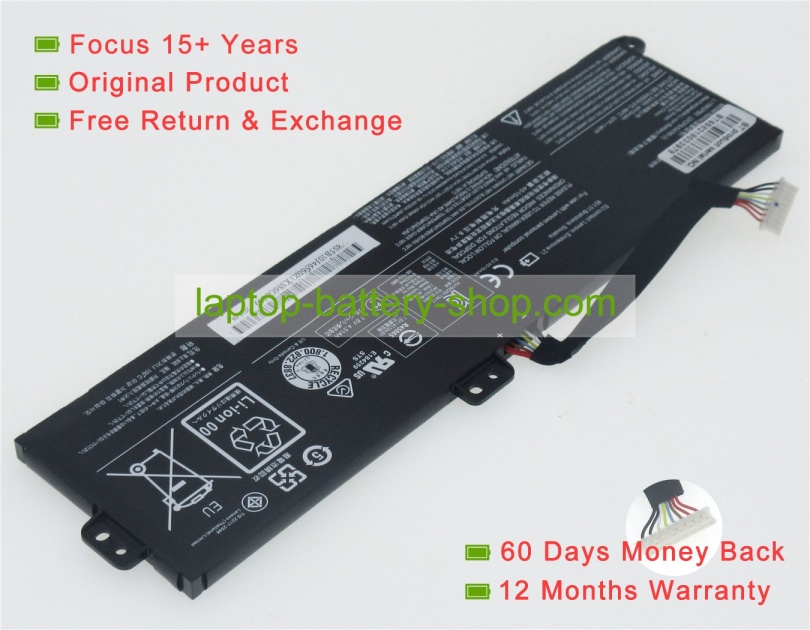 Lenovo L15M2PB0, 5B10J46561 7.6V 4500mAh replacement batteries - Click Image to Close