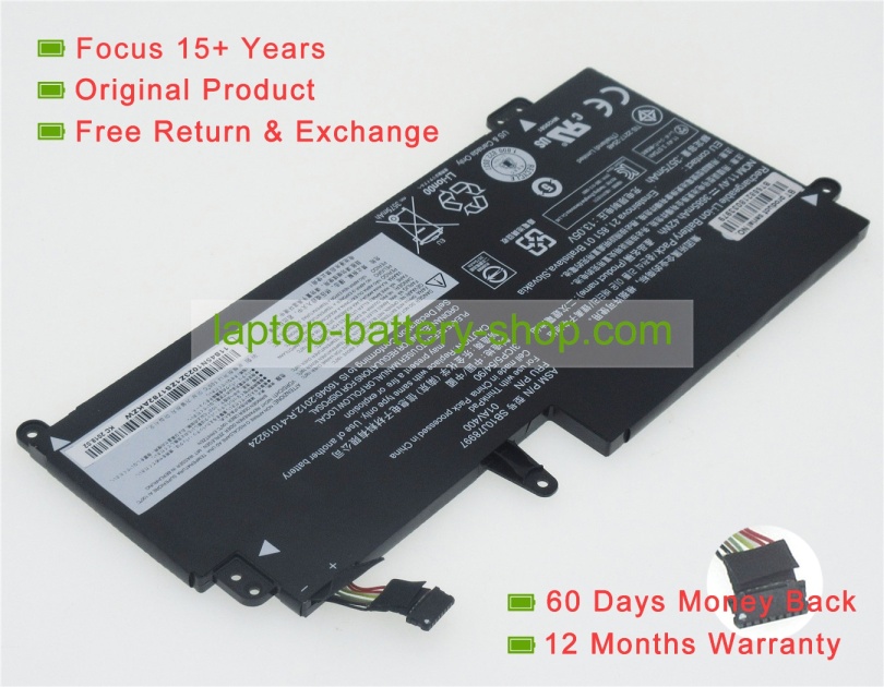 Lenovo 01AV437, 01AV400 11.4V 3685mAh replacement batteries - Click Image to Close