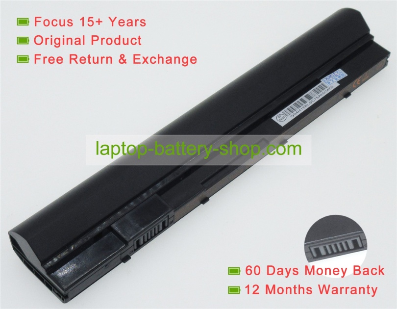 Clevo 6-87-W510S-4291, 6-87-W510S-4292 11.1V 2200mAh replacement batteries - Click Image to Close