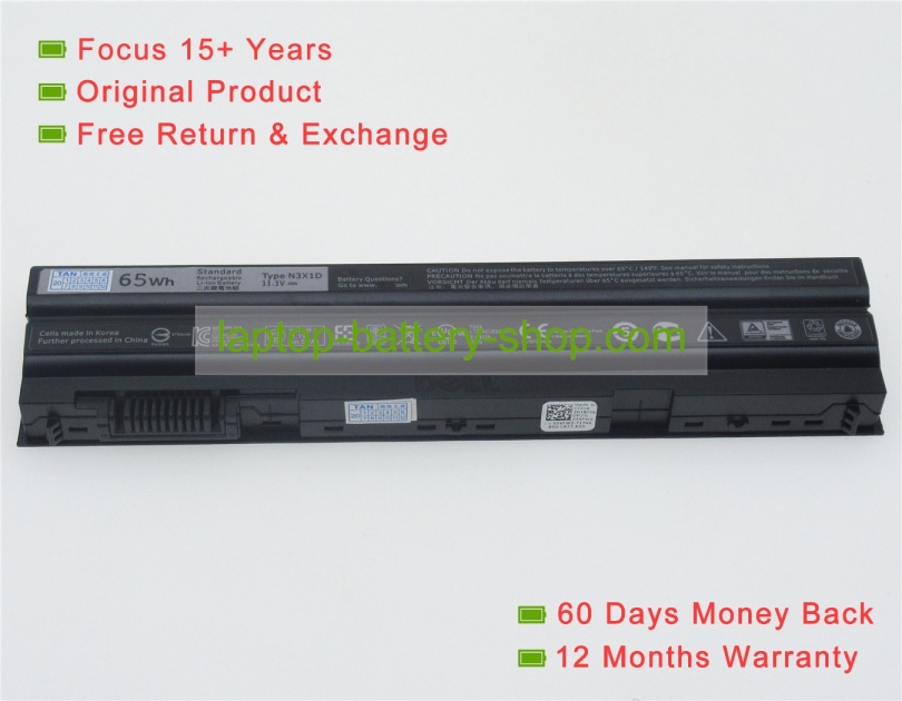 Dell T54FJ, M5Y0X 11.1V 5500mAh replacement batteries - Click Image to Close