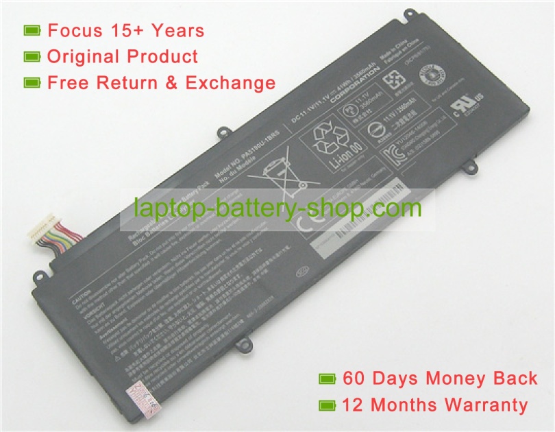 Toshiba PA5190U-1BRS 11.1V 3560mAh replacement batteries - Click Image to Close