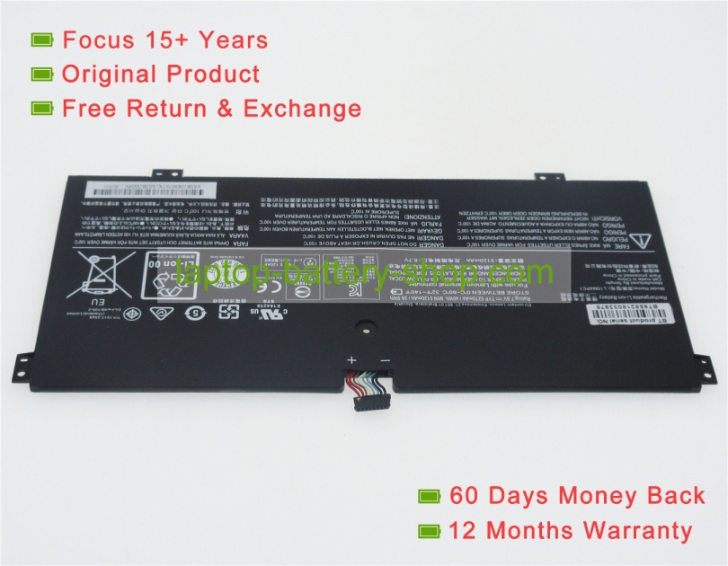 Lenovo L15L4PC1, L15M4PC1 7.6V 5264mAh replacement batteries - Click Image to Close