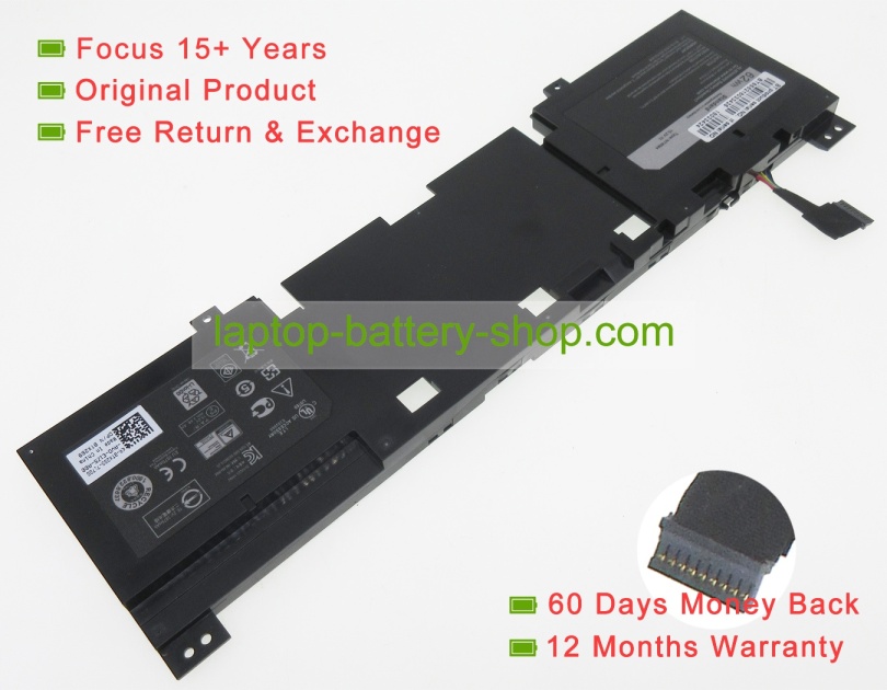 Dell N1WM4, 2VMGK 15.2V 4130mAh replacement batteries - Click Image to Close