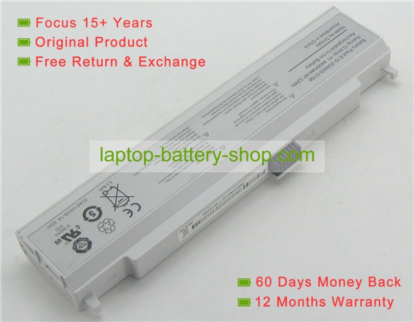 Hasee E10-4S2200-G1L3, E10-4S4400-S1S6 10.8V 4400mAh replacement ba - Click Image to Close