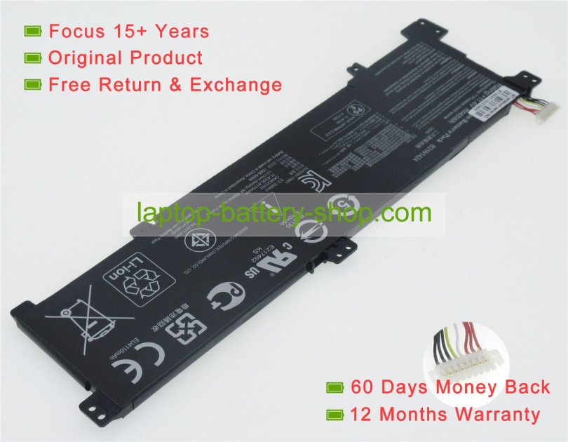 Asus B31N1424, 0B200-01390000 11.4V 4110mAh replacement batteries - Click Image to Close