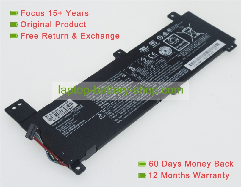 Lenovo 5B10K90806, L15L2PB3 7.72V 5055mAh replacement batteries - Click Image to Close