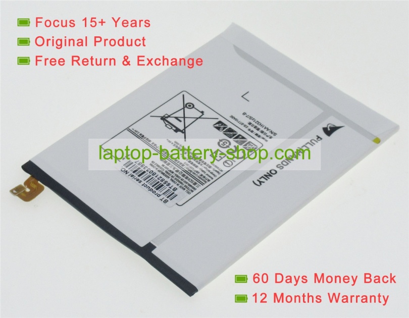 Samsung EB-BT710ABE, EB-BT710ABA 3.85V 4000mAh replacement batteries - Click Image to Close