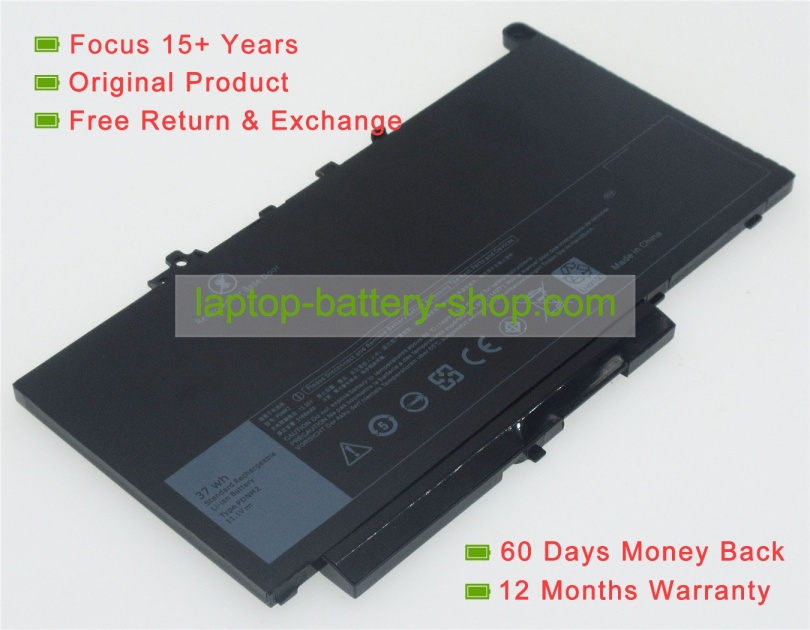 Dell PDNM2, F1KTM 11.1V 3166mAh original batteries - Click Image to Close