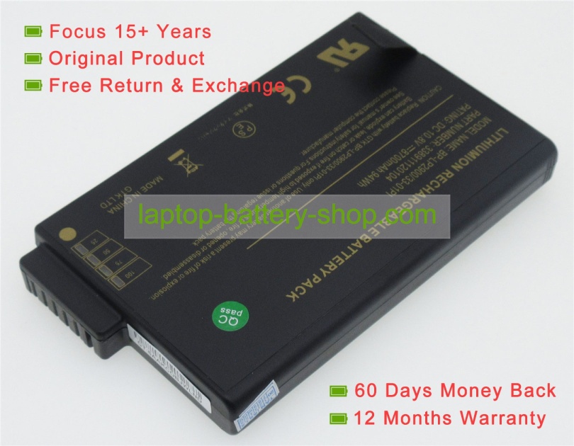 Hasee BP-LP2900, 33-01PI 10.8V 8700mAh replacement batteries - Click Image to Close