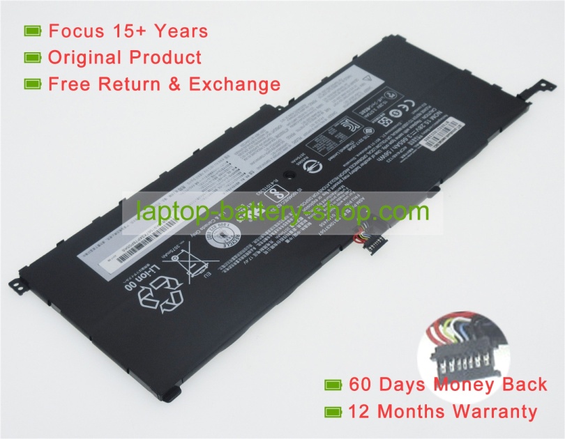 Lenovo 01AV409, SB10K97567 15.2V 3680mAh replacement batteries - Click Image to Close