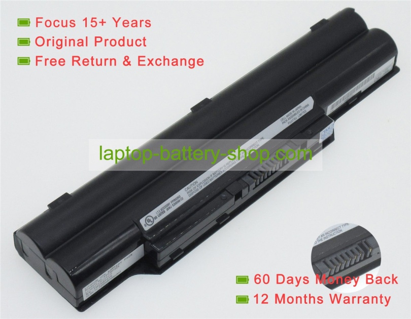 Fujitsu FPCBP145, FMVNBP146 10.8V 6700mAh replacement batteries - Click Image to Close