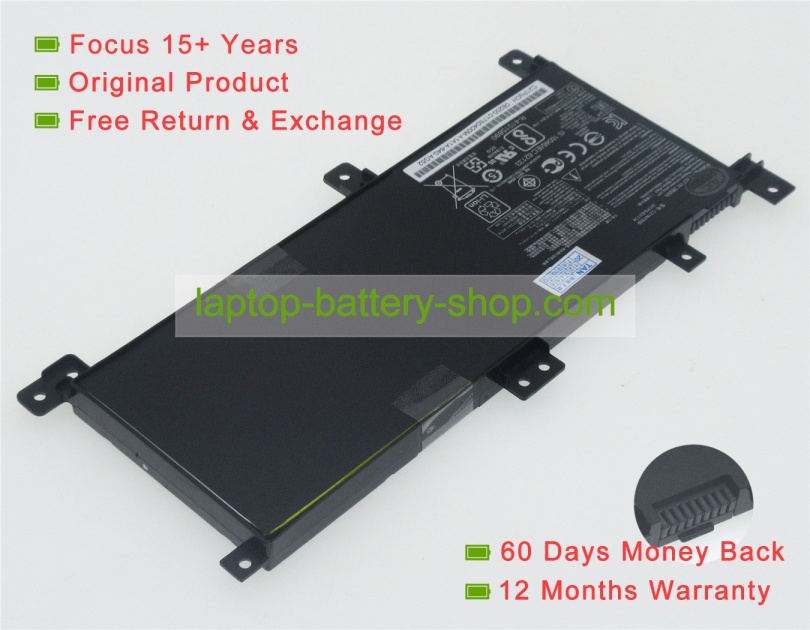 Asus C21N1509, 0B200-01750000 7.6V 4840mAh replacement batteries - Click Image to Close
