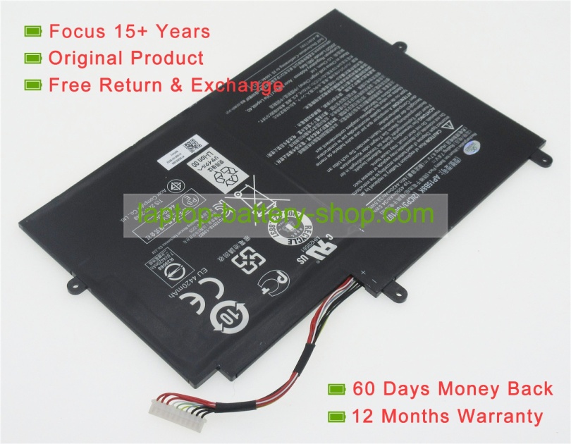 Acer AP15B8K, 2ICP3/100/107 7.6V 4550mAh replacement batteries - Click Image to Close