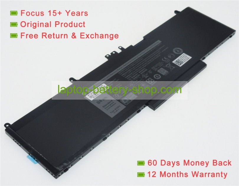 Dell 4F5YV, P48F 11.4V 7260mAh original batteries - Click Image to Close