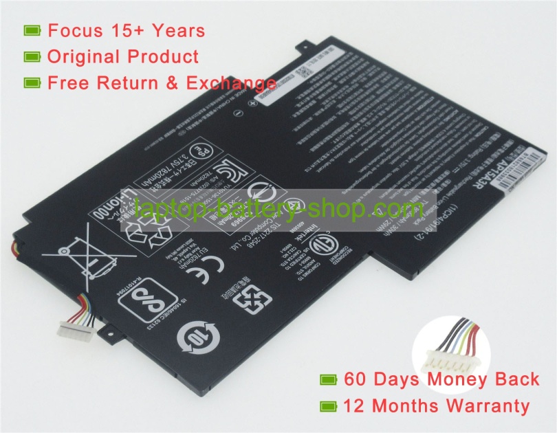 Acer AP15A3R 3.75V 8060mAh replacement batteries - Click Image to Close