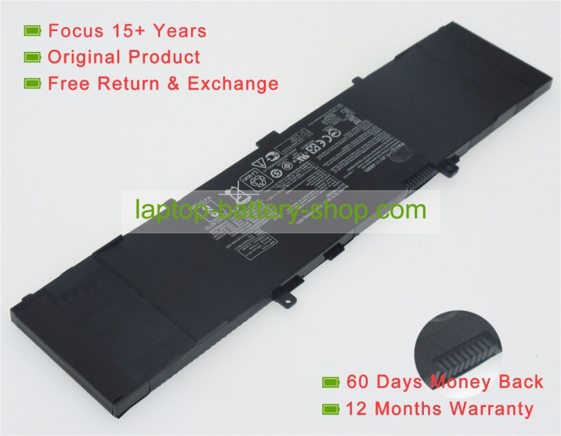 Asus B31N1535, 3ICP7/60/80 11.4V 4110mAh replacement batteries - Click Image to Close