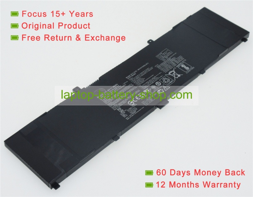 Asus B31N1535, 3ICP7/60/80 11.4V 4110mAh replacement batteries - Click Image to Close