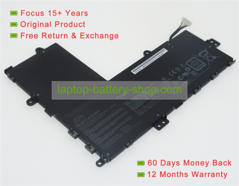 Asus B31N1536, 0B200-02040000 11.4V 4240mAh replacement batteries - Click Image to Close