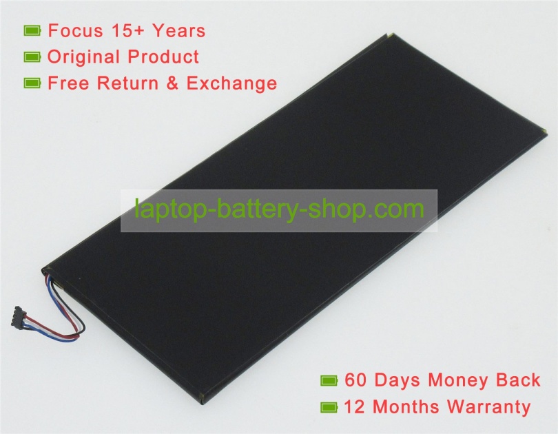 Acer MLP2964137, KT.0010F.001 3.8V 3680mAh replacement batteries - Click Image to Close