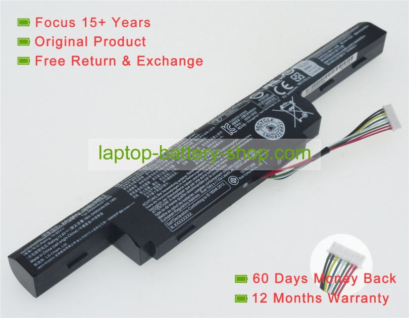 Acer AS16B5J, AS16B8J 11.1V 5600mAh replacement batteries - Click Image to Close