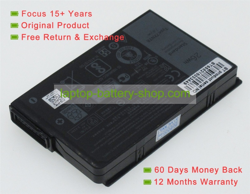 Dell DRPTJ, 0FH8RW 7.4V 3500mAh original batteries - Click Image to Close