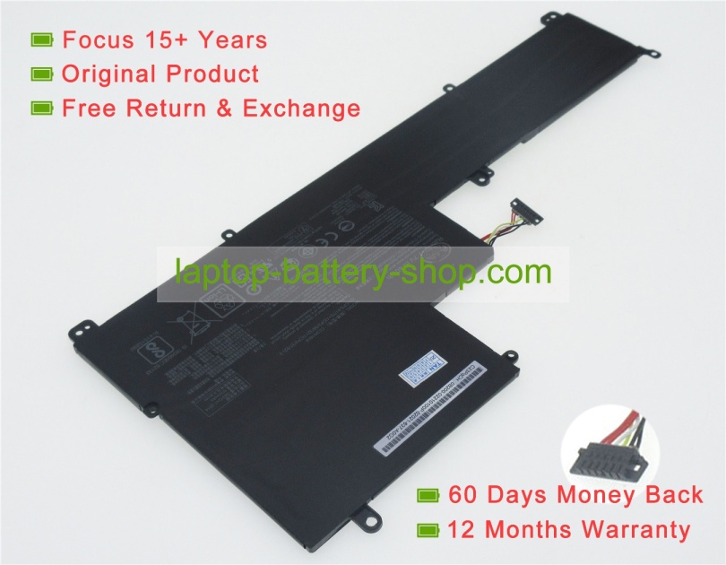 Asus C23N1606, 0B200-02210100 7.7V 4545mAh original batteries - Click Image to Close