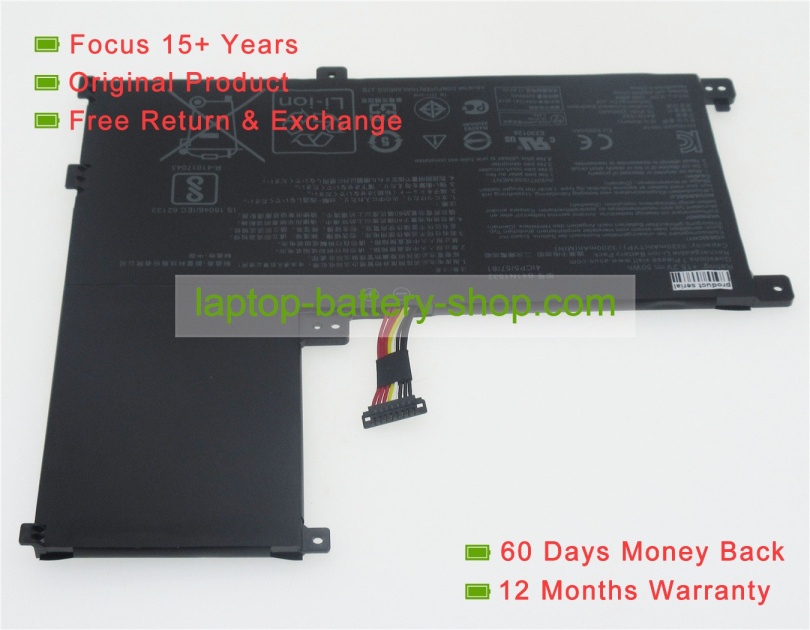 Asus B41N1532, 0B200-02010100 15.2V 3200mAh replacement batteries - Click Image to Close
