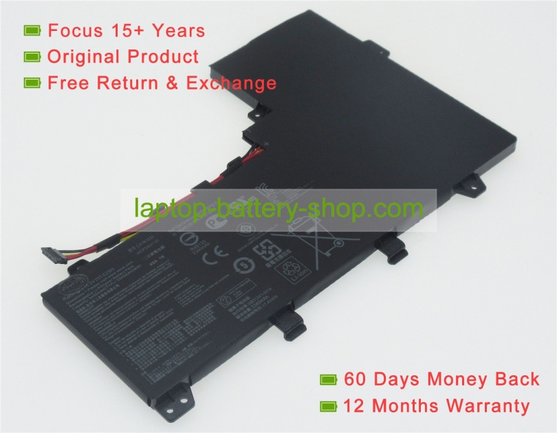 Asus C41N1533, 0B200-02010200 15.2V 3410mAh replacement batteries - Click Image to Close