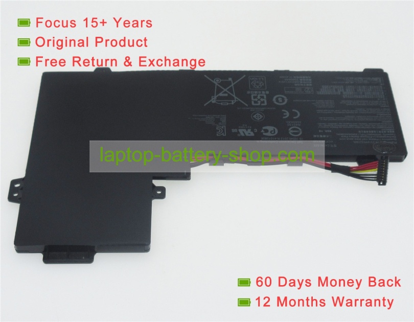 Asus C41N1533, 0B200-02010200 15.2V 3410mAh replacement batteries - Click Image to Close