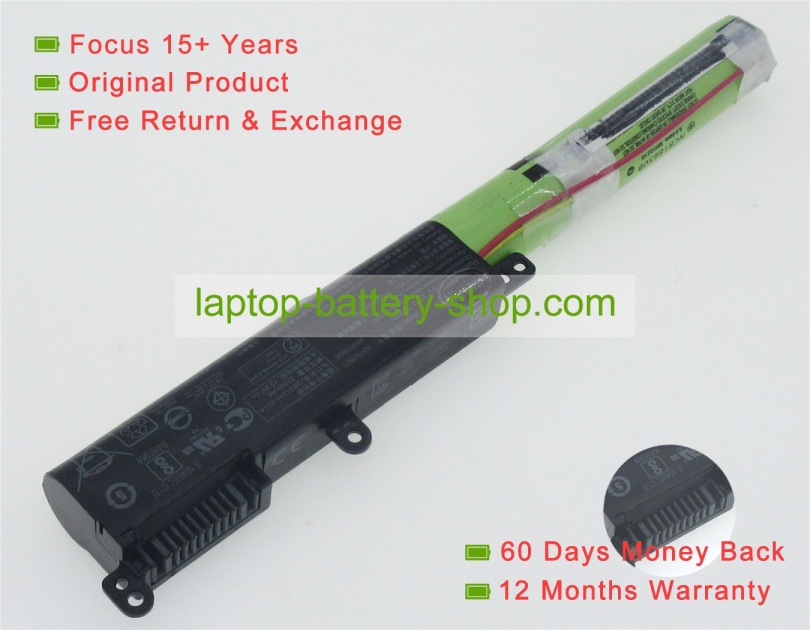 Asus A31N1601, 0B110-00440000 10.8V 3200mAh replacement batteries - Click Image to Close