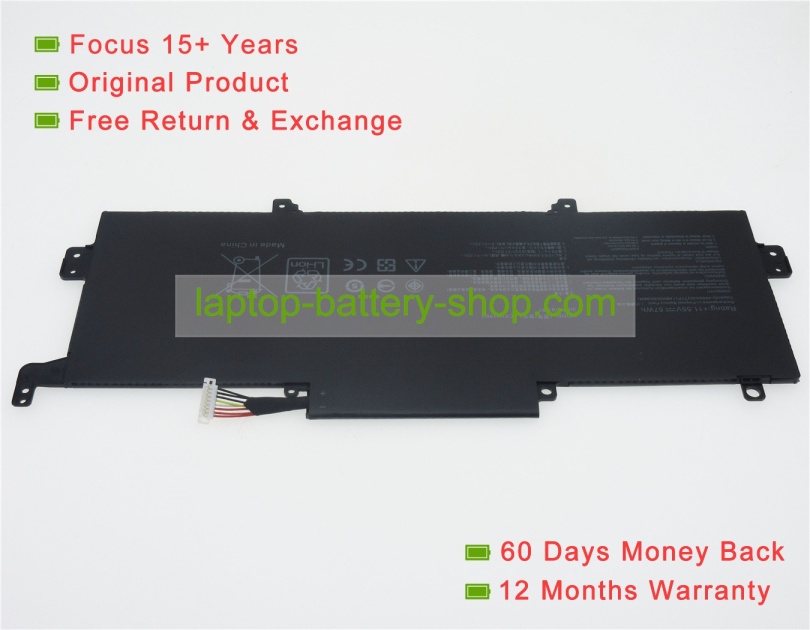 Asus C31N1602, 0B200-02090000 11.55V 4930mAh replacement batteries - Click Image to Close