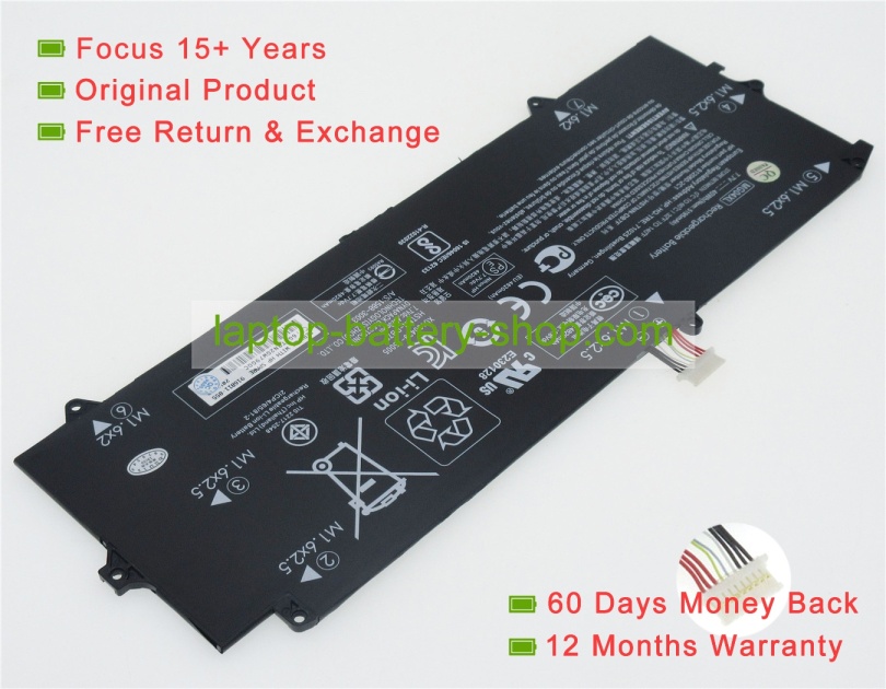 Hp MG04, HSTNN-DB7F 7.7V 4820mAh replacement batteries - Click Image to Close