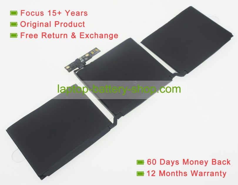 Apple A1713, 020-00946 11.4V 4781mAh replacement batteries - Click Image to Close