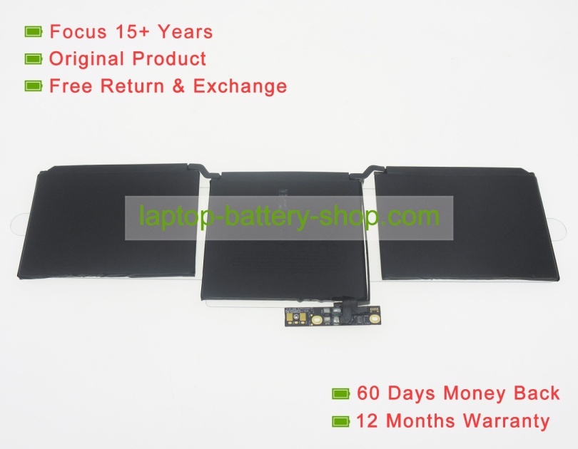 Apple A1713, 020-00946 11.4V 4781mAh replacement batteries - Click Image to Close