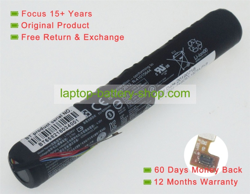 Lenovo L15D2K31, L15C2K31 3.75V 6200mAh replacement batteries - Click Image to Close