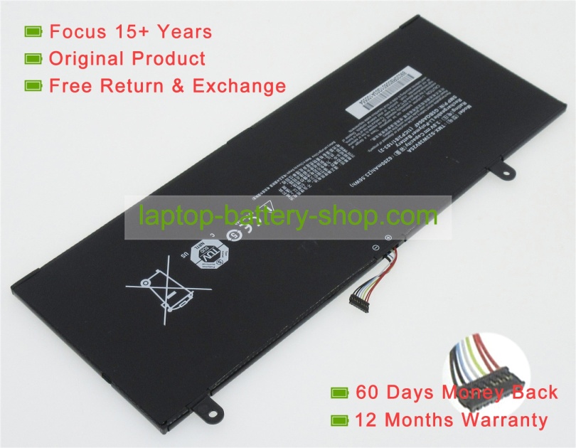 Tongfang TMX-S23W38V25A, G5BQA004F 3.8V 6200mAh replacement batteries - Click Image to Close