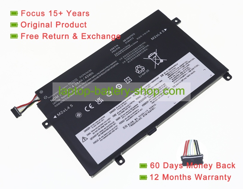 Lenovo 01AV412, 01AV411 10.95V 4110mAh original batteries - Click Image to Close