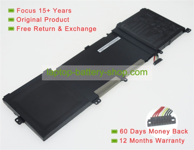 Asus C32N1523, 0B200-01250300 11.4V 8200mAh replacement batteries - Click Image to Close